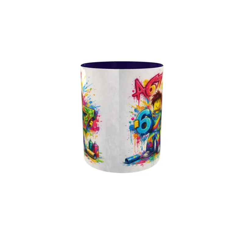 6 7 six seven, cana ceramica, 330ml, cgs1843